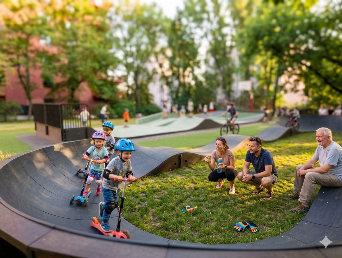 Wizualizacja skateparku
